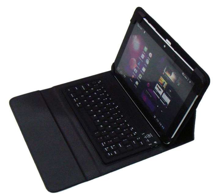 *NEW* BLUETOOTH KEYBOARD CASE FOR SAMSUNG 10.1 INCH P7500 & P7510 TABLET INCL. FREE DELIVERY